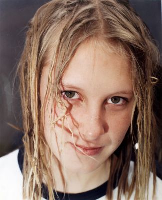 Baby Dreadlocks 1 300 € / UNTITLED, NUORET SANKARIT / YOUNG HEROES, 1995-1996, 60 x 50 cm, print size 34 x 27 cm, c-print black metal frame + glass, ed. 1/10