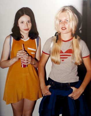 Coke and Blond Bunches 2 600 € / UNTITLED, NUORET SANKARIT / YOUNG HEROES, 1995-1996, 78 x 62 cm, c-print black metal frames + glass, ed. 1/10