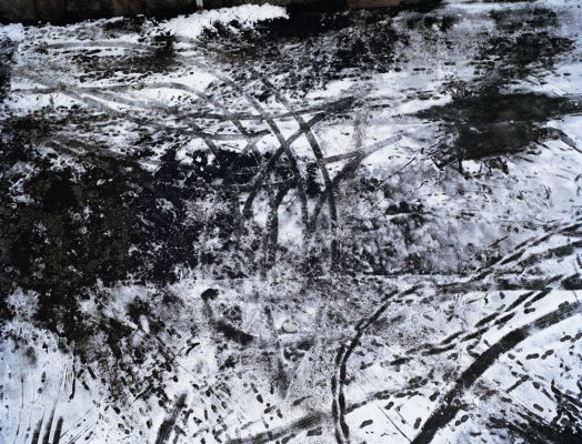 Landscapes: Snow 6 000 € / Finnish view - fragments of our time, 2002-2004, 125 x 155 cm, c-print, mounted on aluminum + clear laminate, signed, ed. 1/6