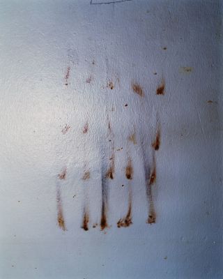 Walls: Wall, Katajanokka Prison 4 000 € / Finnish view - fragments of our time, 2002-2004, 110 x 90 cm, c-print, mounted on aluminum + clear laminate, signed, ed. 1/6